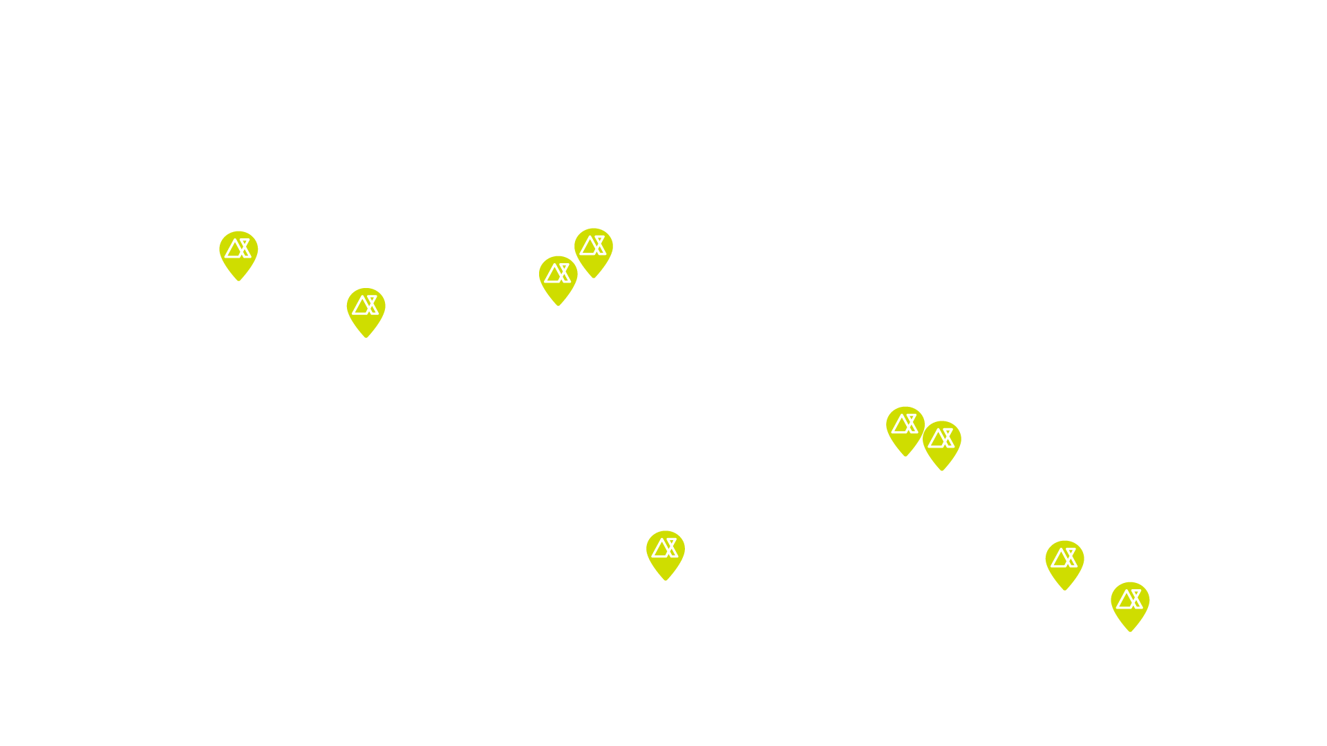 Global map of Agilyx offices in 2022